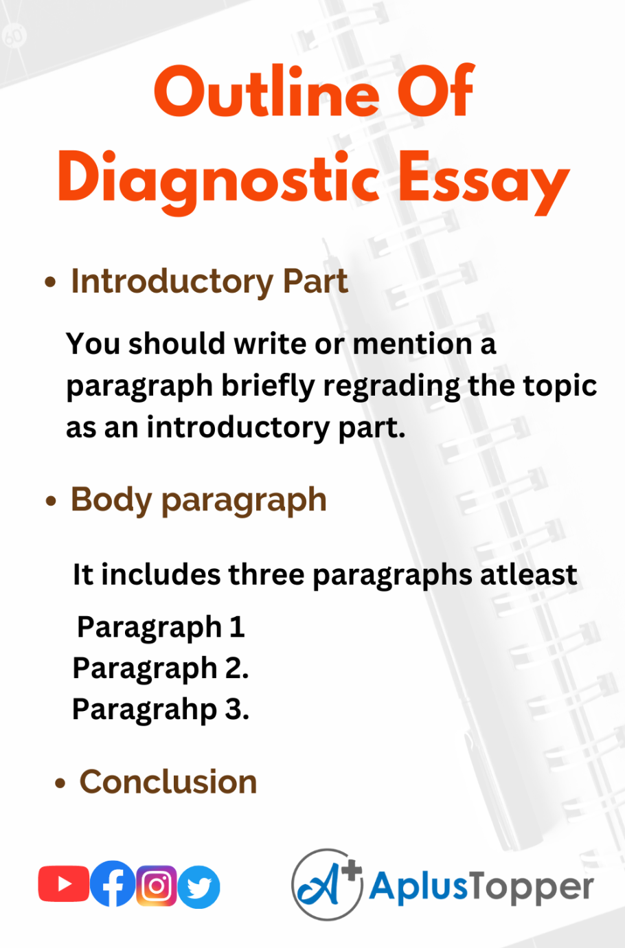 Diagnostic Essay  Essay On Diagnostic For Perfect Writing - A