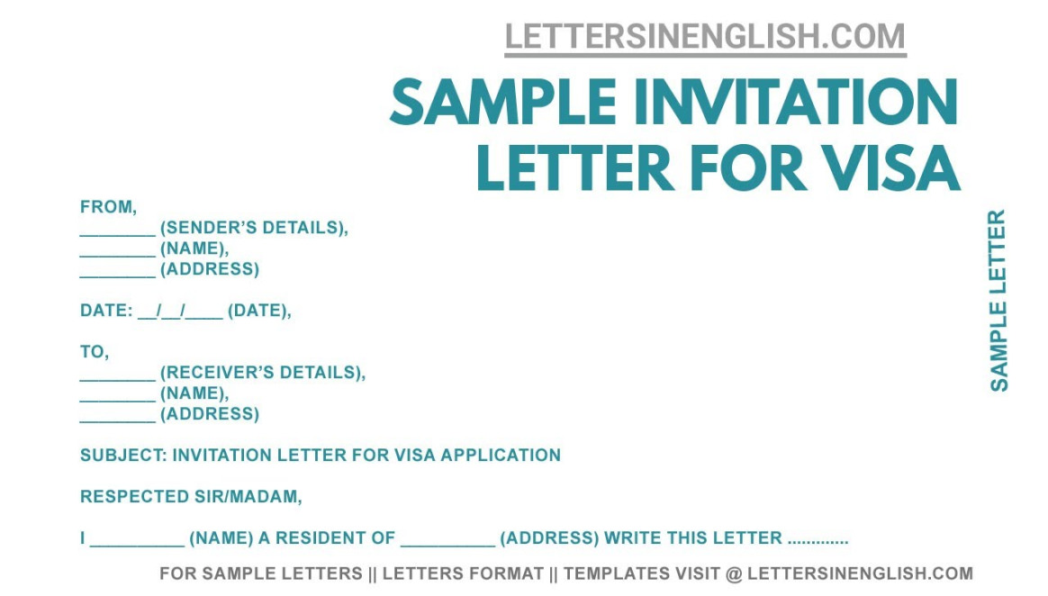 Invitation Letter for Visa Application  Leverage Edu